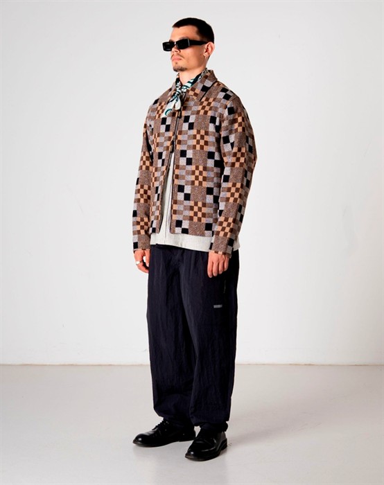 WB Buck Patch Jakke - Brown Check